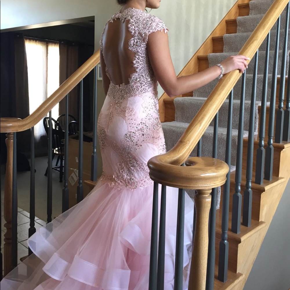 Pink prom/formal dress
